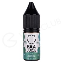 Blue Raspberry Bubblegum Nic Salt E-Liquid by Baa Juice