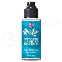 Blue Raspberry Lemonade Shortfill E-Liquid by Mix Labs 100ml