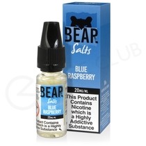 Blue Raspberry Nic Salt E-Liquid by Bear Salts