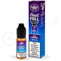 Blue Raspberry Nic Salt E-Liquid by Dinner Lady Fruit Full