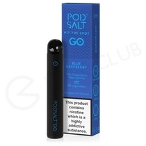 Blue Raspberry Pod Salt Go Disposable Vape
