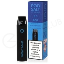 Blue Raspberry Pod Salt Go Disposable Vape