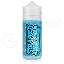 Blue Raspberry Sherbet Shortfill E-Liquid by Strapped 100ml