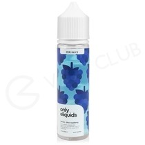 Blue Raspberry Shortfill E-Liquid by Only Eliquids Drinks 50ml