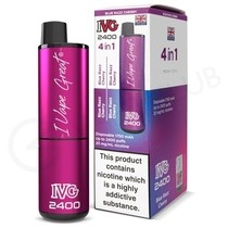 Blue Razz Cherry IVG 2400 Disposable Vape