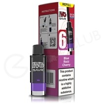 Blue Razz Cherry IVG Savr Refill Pack