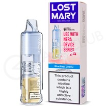 Blue Razz Cherry Lost Mary Nera Pureview Refill Pod