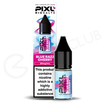 Blue Razz Cherry E-Liquid by Pixl Nic Salts