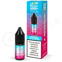 Blue Razz Gummy Bear E-Liquid by JNP Bar Salts 6000+