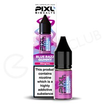 Blue Razz Gummy E-Liquid by Pixl Nic Salts
