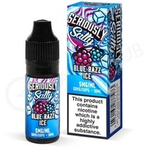 Blue Razz Ice E-Liquid by Seriously Salty