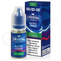 Blue Razz Lemonade Nic Salt E-Liquid by Crystal Original