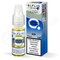 Blue Razz Lemonade Nic Salt E-Liquid by Elf Bar Elfliq