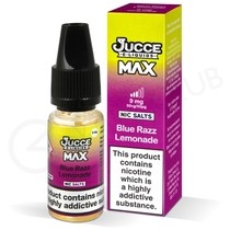 Blue Razz Lemonade Nic Salt E-Liquid by Jucce Max