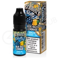 Blue Razz Lemonade Nic Salt E-Liquid by Seriously Soda