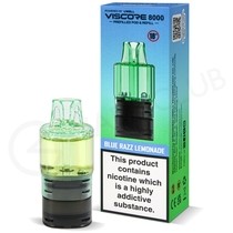 Blue Razz Lemonade Uwell Viscore 8000 Refill Pack