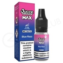 Blue Razz Nic Salt E-Liquid by Jucce Max