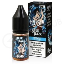 Blue Razz Nic Salt E-Liquid by Mejusa