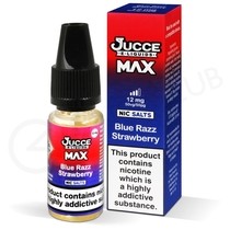 Blue Razz Strawberry Nic Salt E-Liquid by Jucce Max