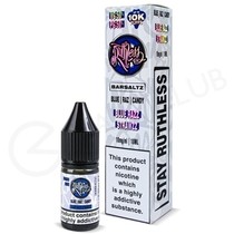 Blue Razz Strawzz Nic Salt E-Liquid by Ruthless Bar Saltz