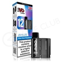 Blue Sour Raspberry IVG Pro 12 Refill Pack