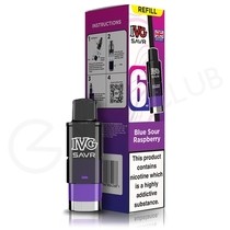 Blue Sour Raspberry IVG Savr Refill Pack