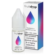 Blueberry & Raspberry Ice Nic Salt E-Liquid by Fruit Drop
