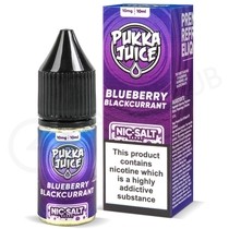 Blueberry Blackcurrant Nic Salt E-Liquid by Pukka Juice