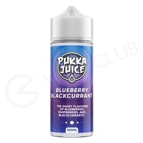 Blueberry Blackcurrant Shortfill E-Liquid by Pukka Juice 100ml