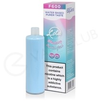Blueberry Bubble Gum Lota F600 Disposable Vape