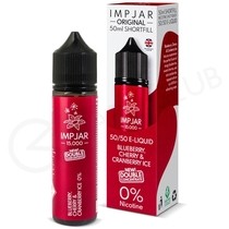 Blueberry, Cherry & Cranberry Ice Shortfill E-Liquid by Imp Jar 50ml