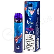 Blueberry Cherry Blu Bar 1000 Disposable Vape