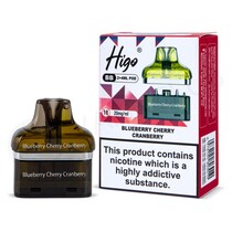 Blueberry Cherry Cranberry Higo BB 4000 Refill Pods