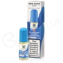 Blueberry Cherry Cranberry Nic Salt E-Liquid by Bar Juice 5000
