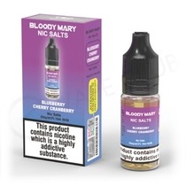 Blueberry Cherry Cranberry Nic Salt E-Liquid by Bloody Bar