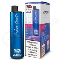 Blueberry Edition IVG 2400 Disposable Vape