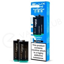 Blueberry Fusion Elux Legend 1500 2in1 Prefilled Pods