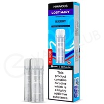 Blueberry Hawcos x Lost Mary Crystal Pro Prefilled Pods