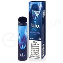 Blueberry Ice Blu Bar Disposable Vape