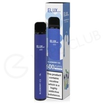 Blueberry Ice Elux Bar 600 Disposable Vape