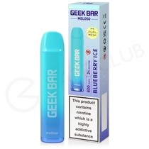Blueberry Ice Geek Bar Meloso Disposable Vape