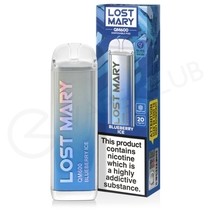 Blueberry Ice Lost Mary QM600 Disposable Vape