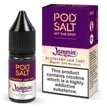 Blueberry Jam Tart Nic Salt E-Liquid by Pod Salt & Jammin