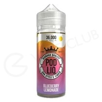 Blueberry Lemonade Shortfill E-Liquid by Pod Liq 80ml