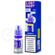 Blueberry Nic Salt E-Liquid by Lost Mary