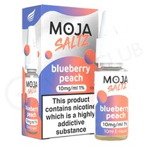 Blueberry Peach E-Liquid by Moja Saltz