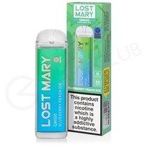 Blueberry Peach Ice Lost Mary QM600 Disposable Vape