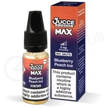 Blueberry Peach Ice Nic Salt E-Liquid by Jucce Max