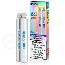 Blueberry Peach Ice Sikary S600 Disposable Vape Twin Pack