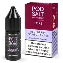 Blueberry Pomegranate Nic Salt E-Liquid by Pod Salt